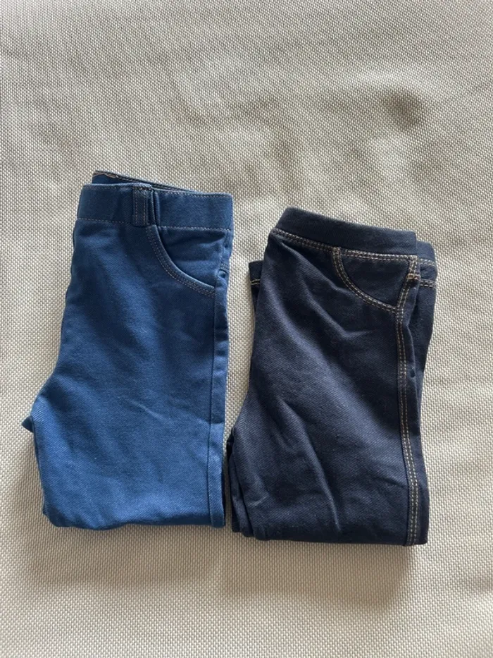 Leggings jeans taille 36 mois - photo numéro 4