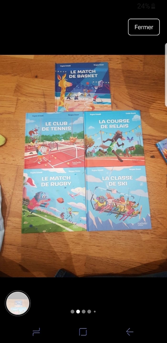 Lots de 5 livres - photo numéro 3
