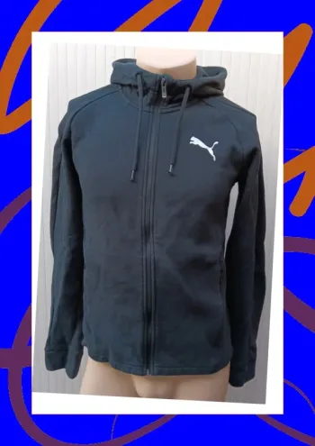 Sweat zippé à capuche S Puma