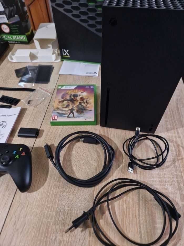Microsoft Xbox Series  X  1To Console - Noir + 1 Jeux + Accessoires