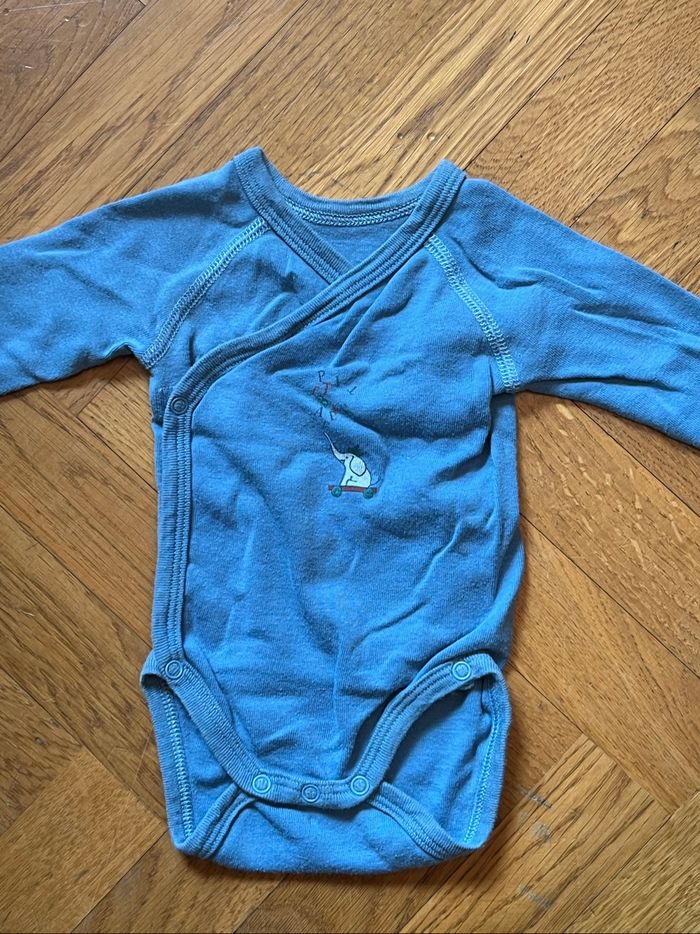 Body bébé 1 mois Petit bateau