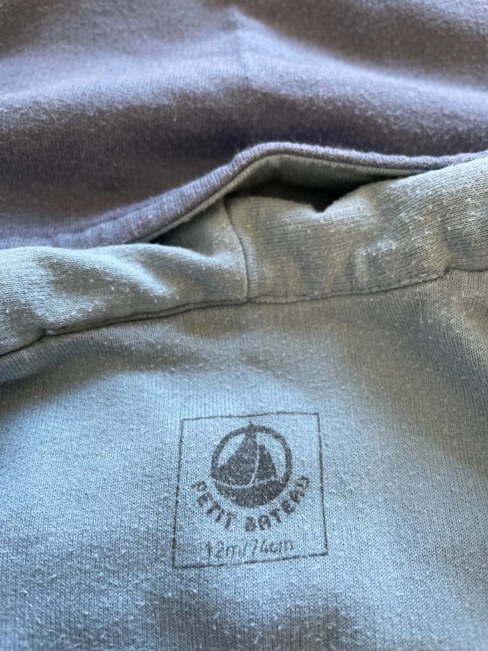 Veste épaisse en coton Petit Bateau 12 mois - photo numéro 2