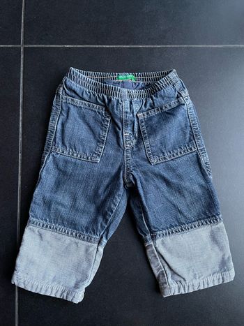 Jean chaud doublé Benetton 9 mois