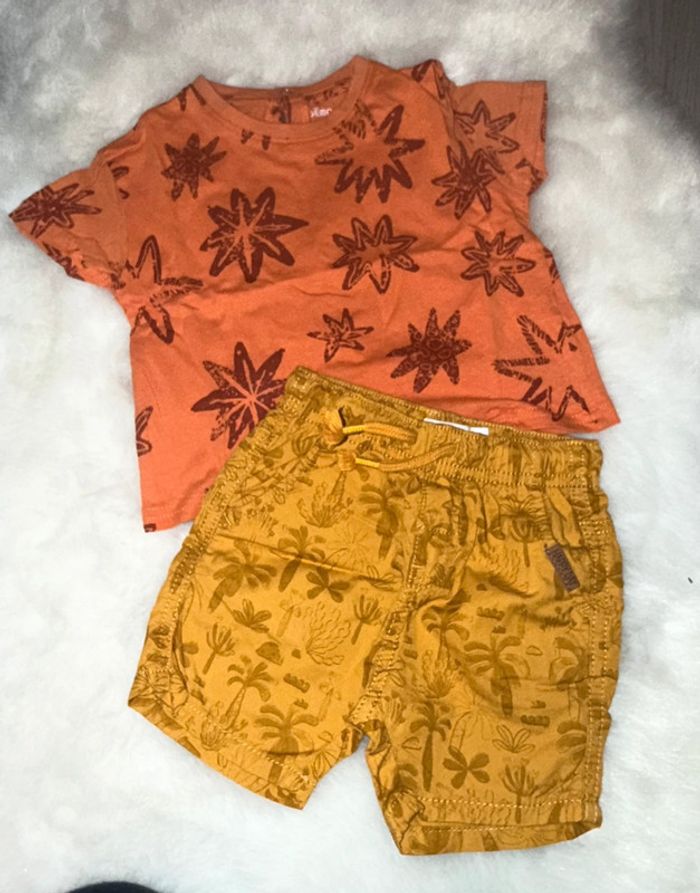 Ensemble bébé été