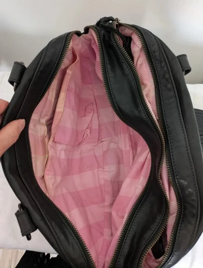 Sac à main - forme ballon de rugby - Eden Park - photo numéro 8