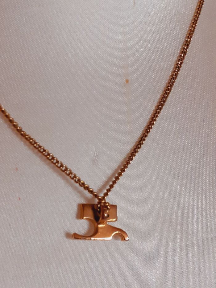 Colier plaqué or vintage - photo numéro 2