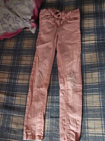 Jean rose taille 8 ans