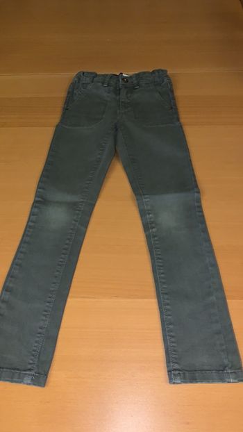 Tregging en Jean kaki okaidi