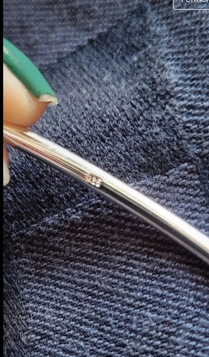 Jonc en argent 925 - photo numéro 7