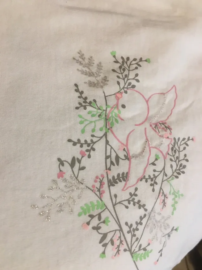 Teeshirt avec dessin oiseaux - photo numéro 2