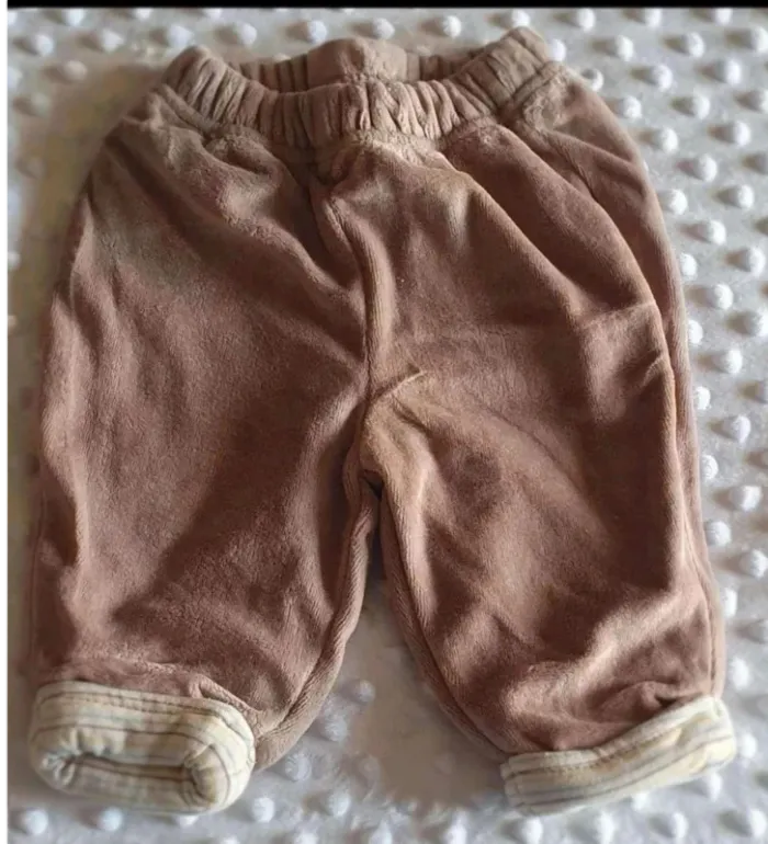 Pyjama velours deux pièces 3 mois - photo numéro 3
