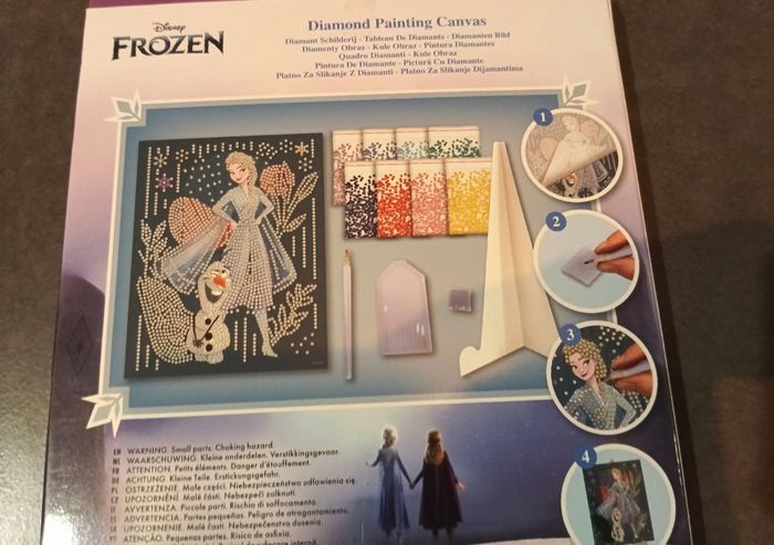 Peinture diamant Reine des neiges - photo numéro 3