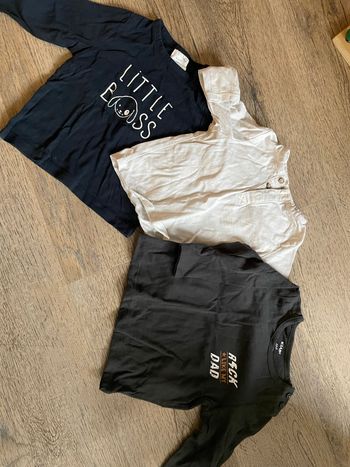 Lot manches longues kiabi 6 mois