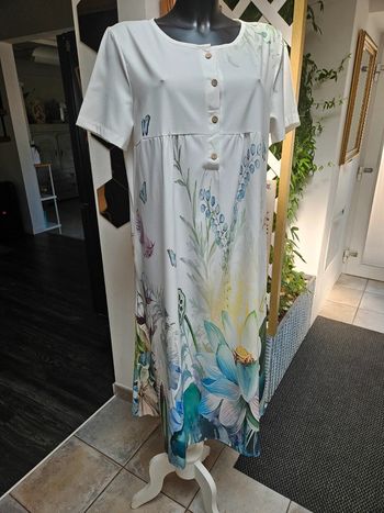 Robe longue légère taille L