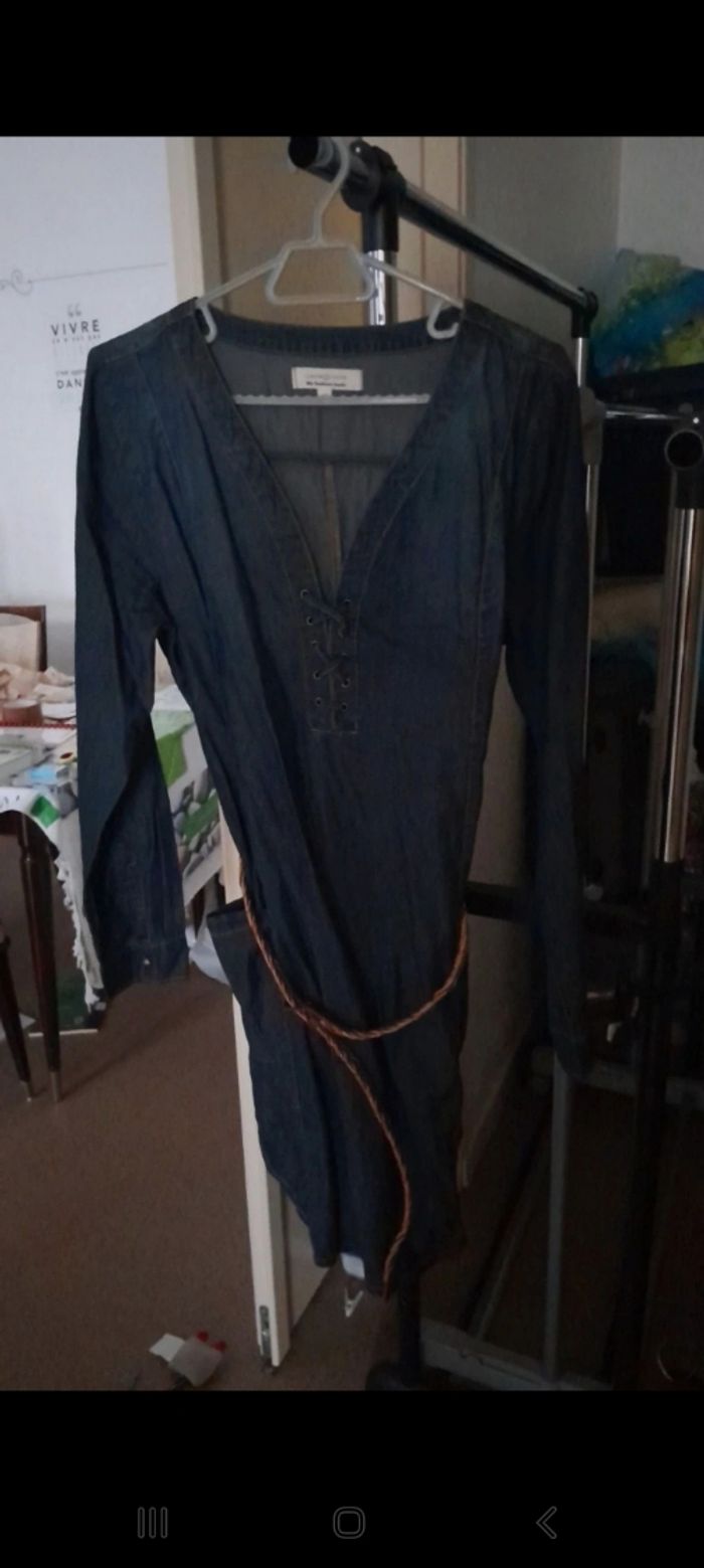 Robe en jean
