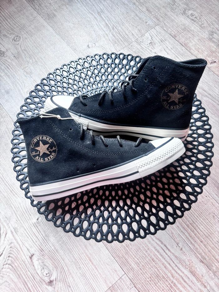 Converse suedine noir