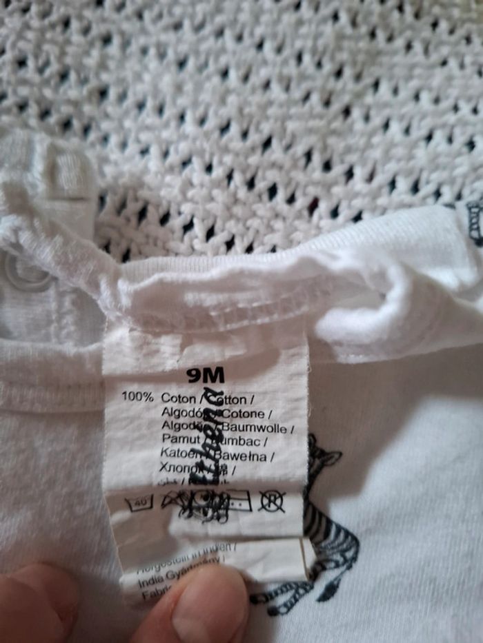 Pyjama Léger Zèbre 9Mois - photo numéro 6