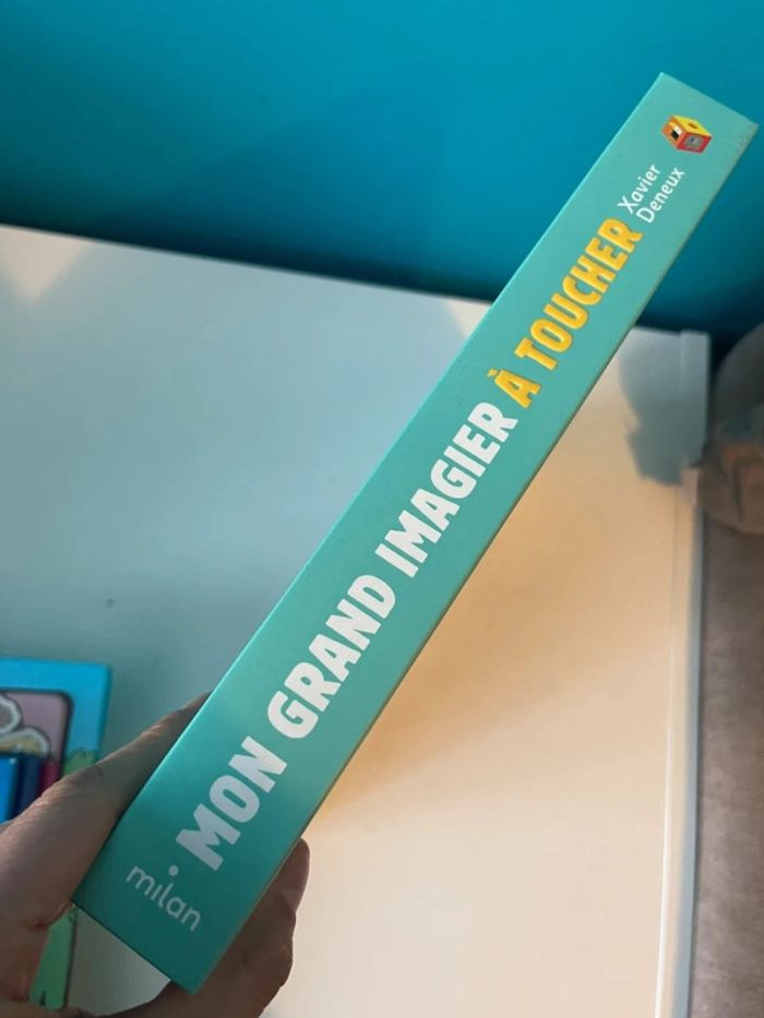 Livre mon grand imagier à toucher neuf - photo numéro 2