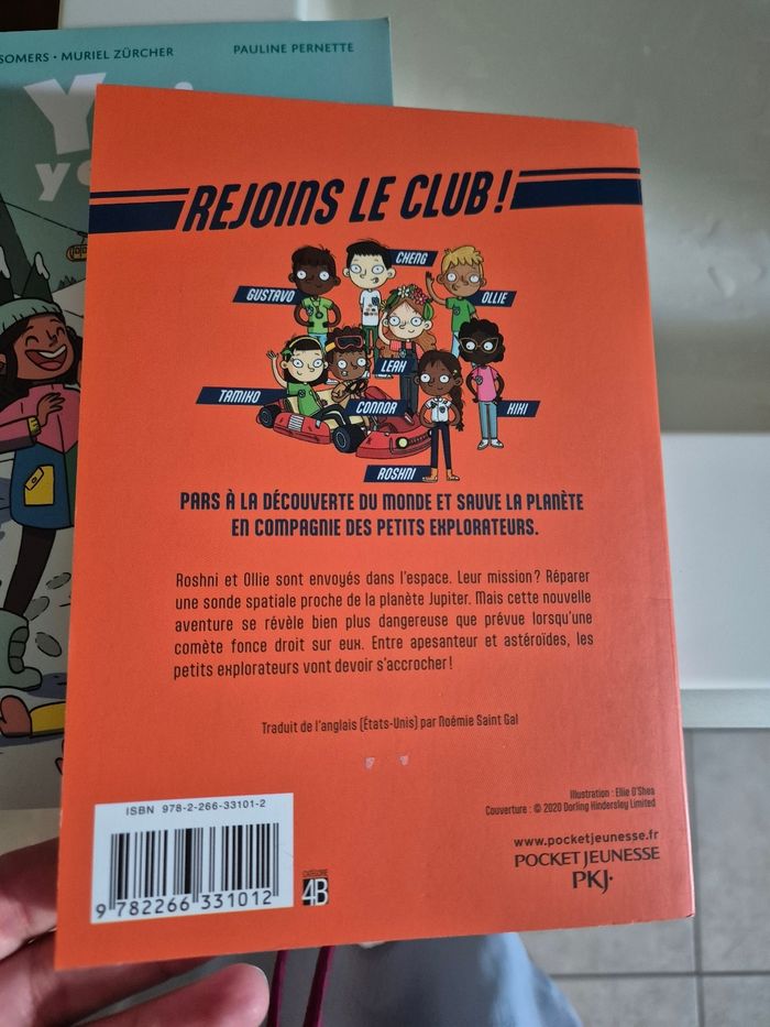 Livre les petits explorateurs : gare à la comète ! - photo numéro 2
