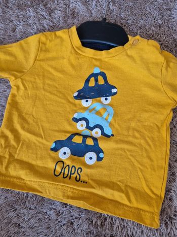 T shirt manches longues 3 mois 62 cm in extenso