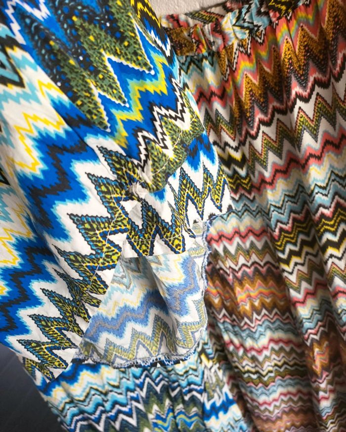 Lot Deux très longues robes bustier impression tendance - photo numéro 7