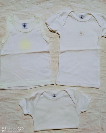 Petit bateau lot maillot corps debardeur