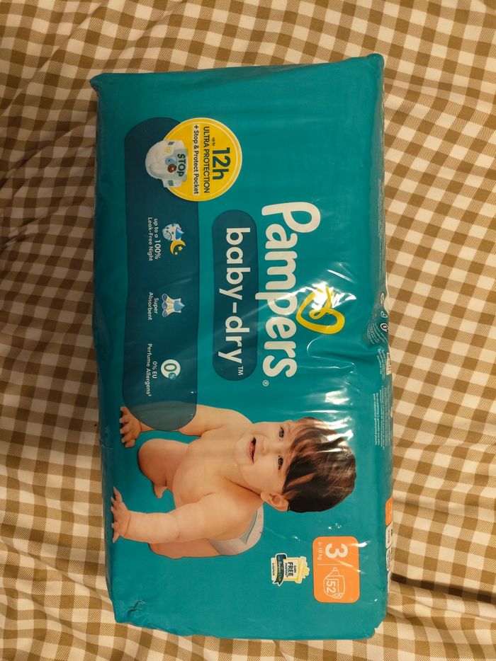 couches taille 3 pampers baby dry