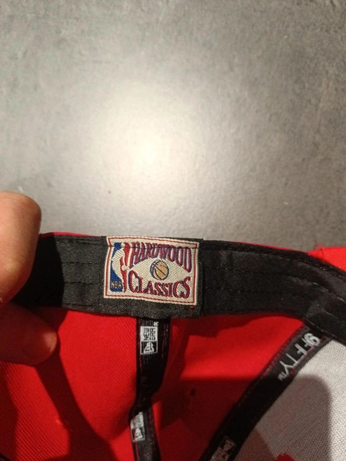 Casquette NBA Houston Rockets rouge - photo numéro 4