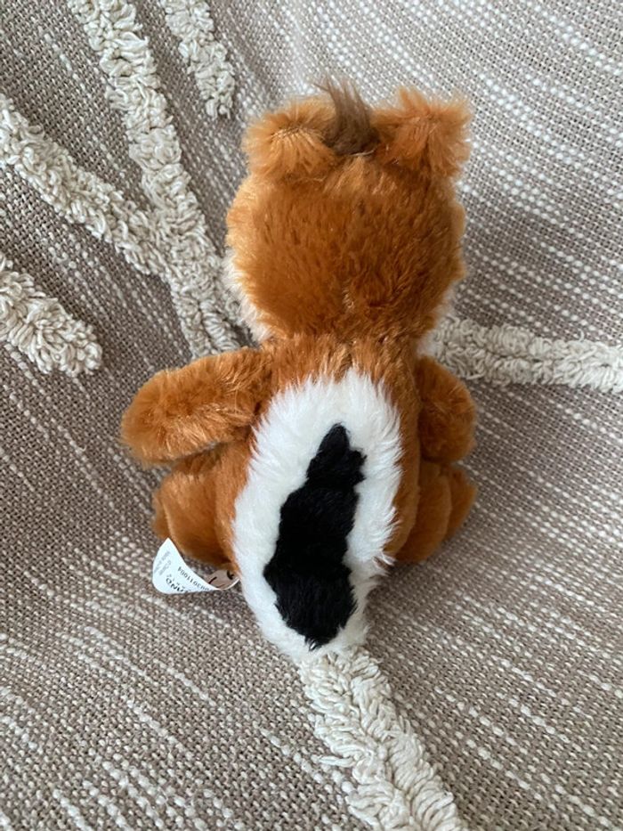 Peluche doudou 20cm Disney Disneyland écureuil marron tic et tac très bon état - photo numéro 3