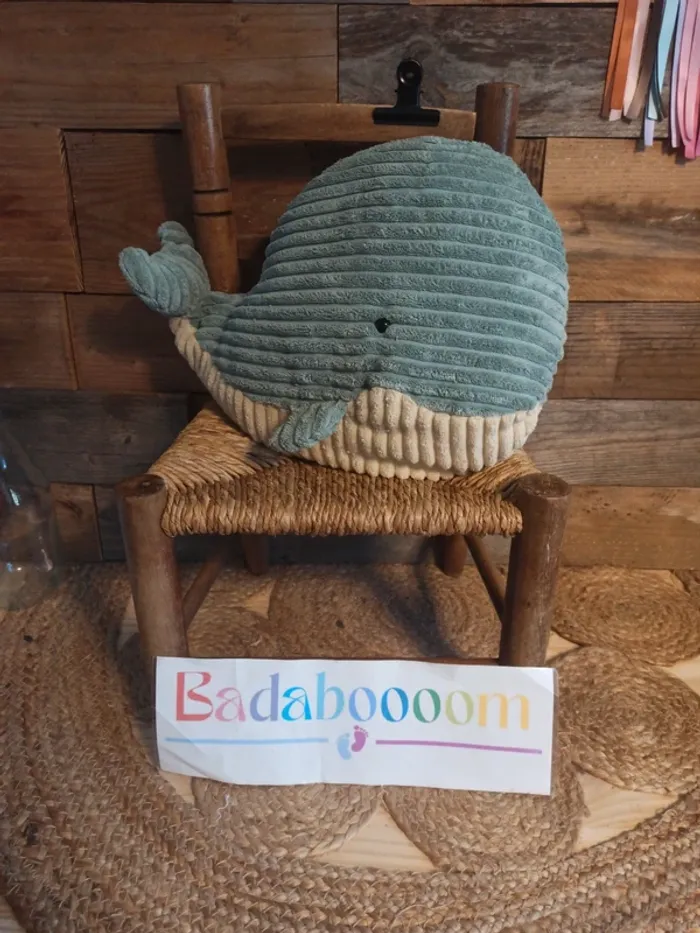 Peluche baleine jellycat tbe - photo numéro 5