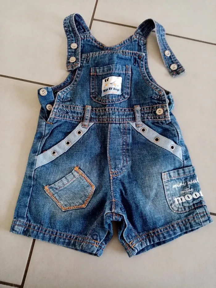 Salopette short