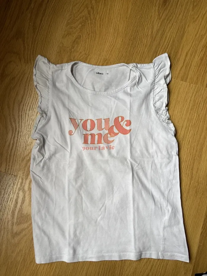 Lot tee-shirts fille 12 ans - photo numéro 4