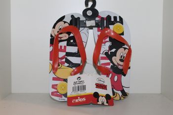 belle tongs mickey blanche et noire 31/32