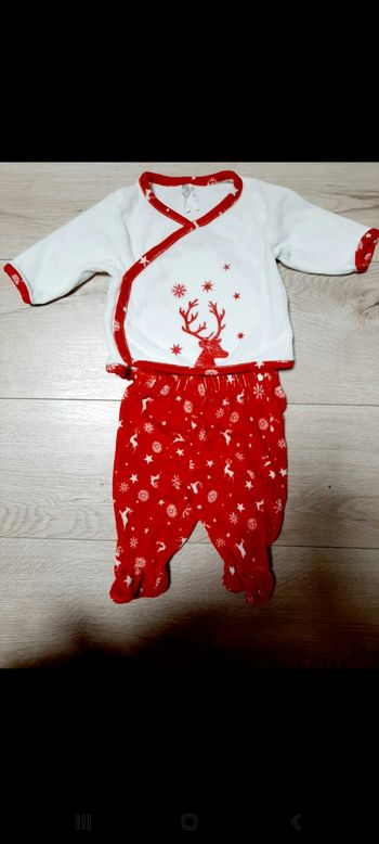 Pyjama Noël 3 mois