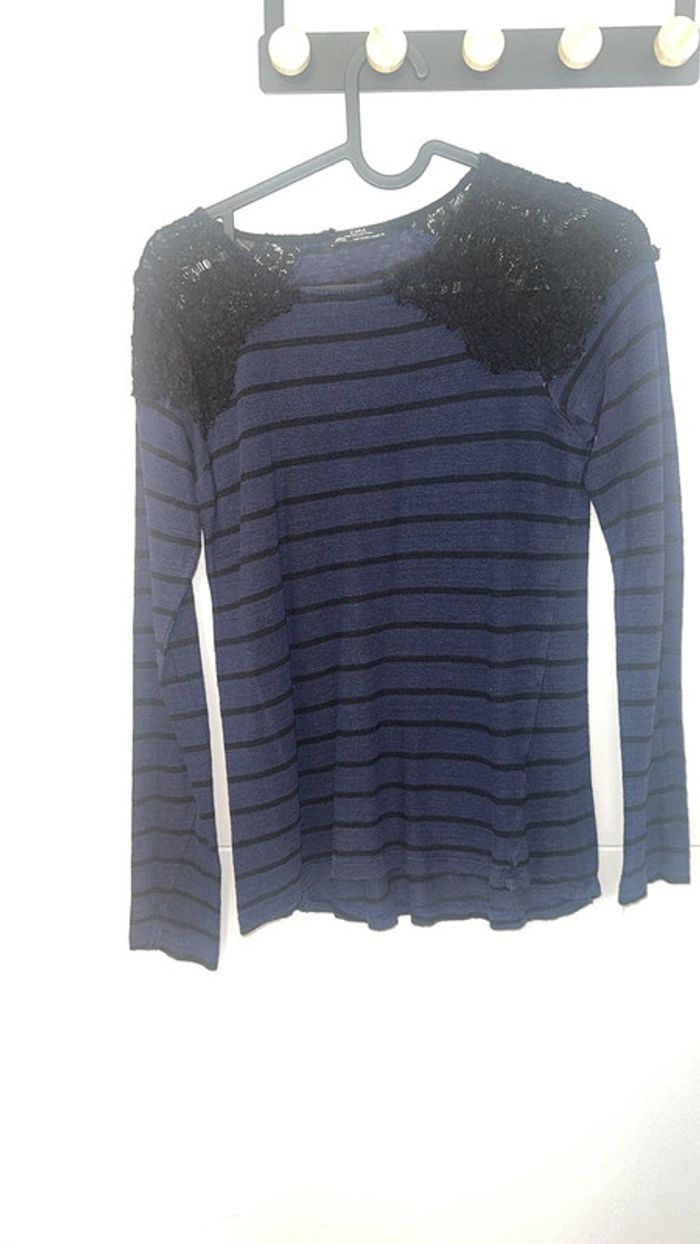 blouse manche longue Zara