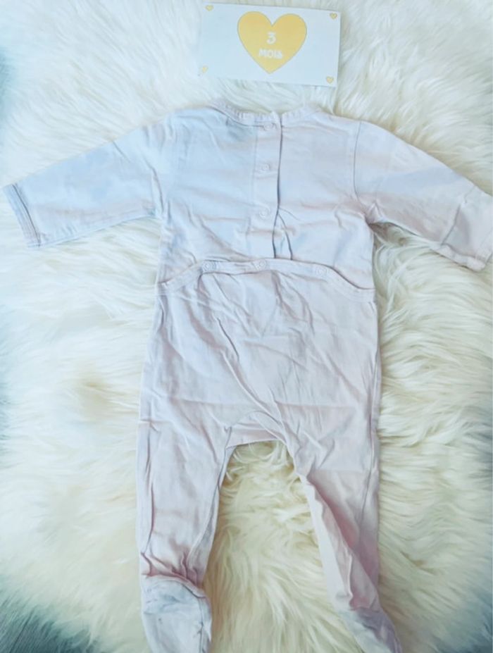 3 mois - lot 2 pyjamas coton - photo numéro 3