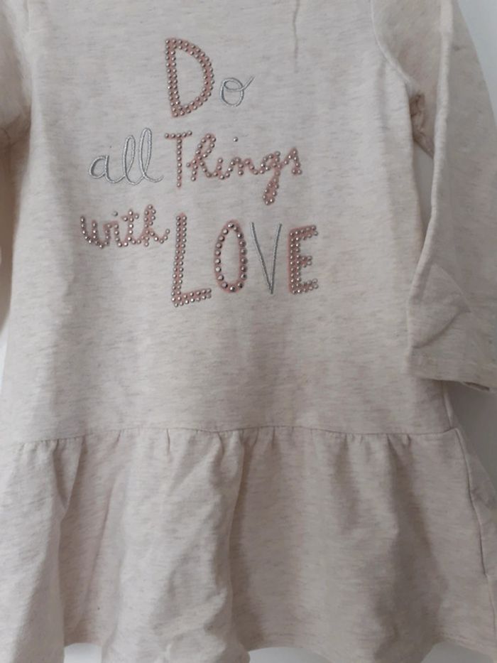 Robe fille écru 4 ans Tape à l'œil - photo numéro 2
