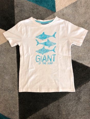 T-shirt blanc 10 ans