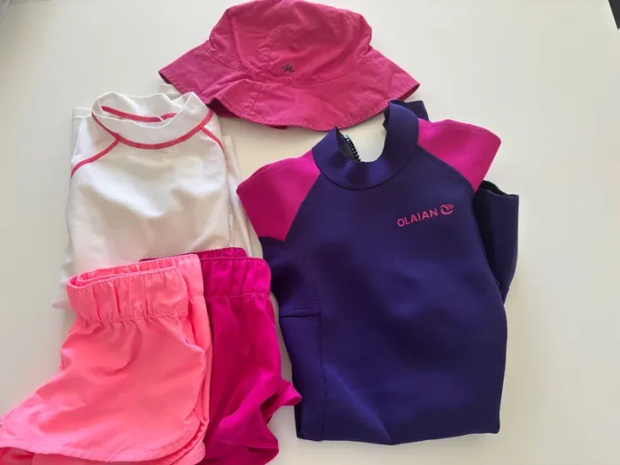 Ensemble plage Décathlon 6 ans