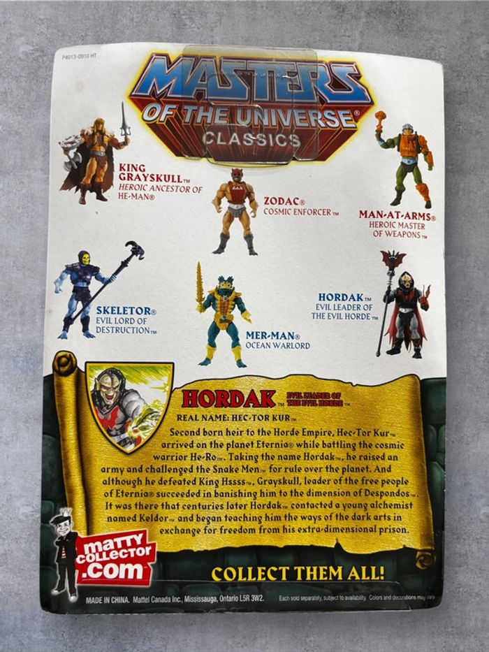 Maîtres de l’Univers MOTU Classics - Hordak - Neuf Scellé - photo numéro 2