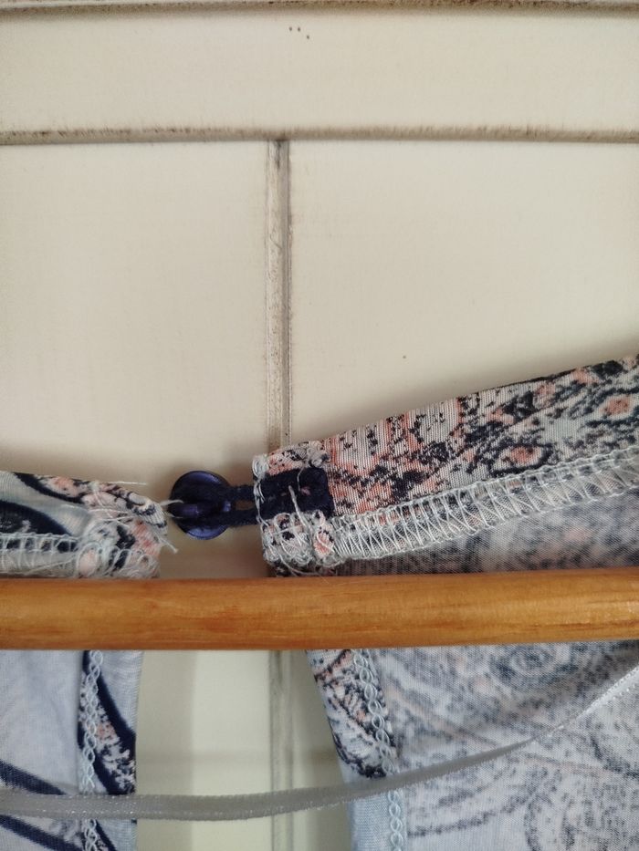 Tunique multi couleur avec fine ceinture - photo numéro 2
