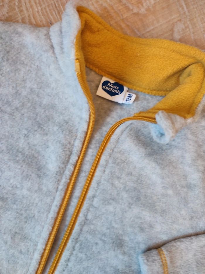 Gilet polaire zippé 12 mois - photo numéro 2