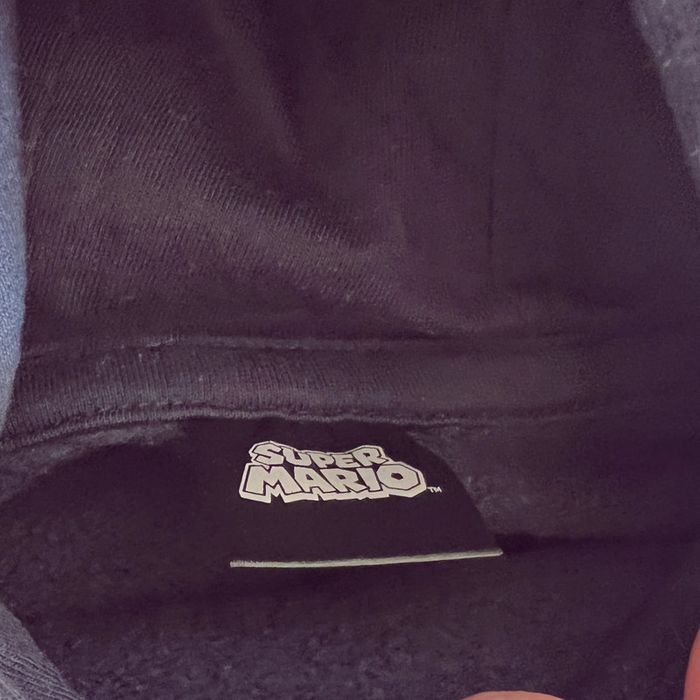 Ensemble jogging Sweat-shirts à capuche super Mario bleu marine 24 mois - photo numéro 5