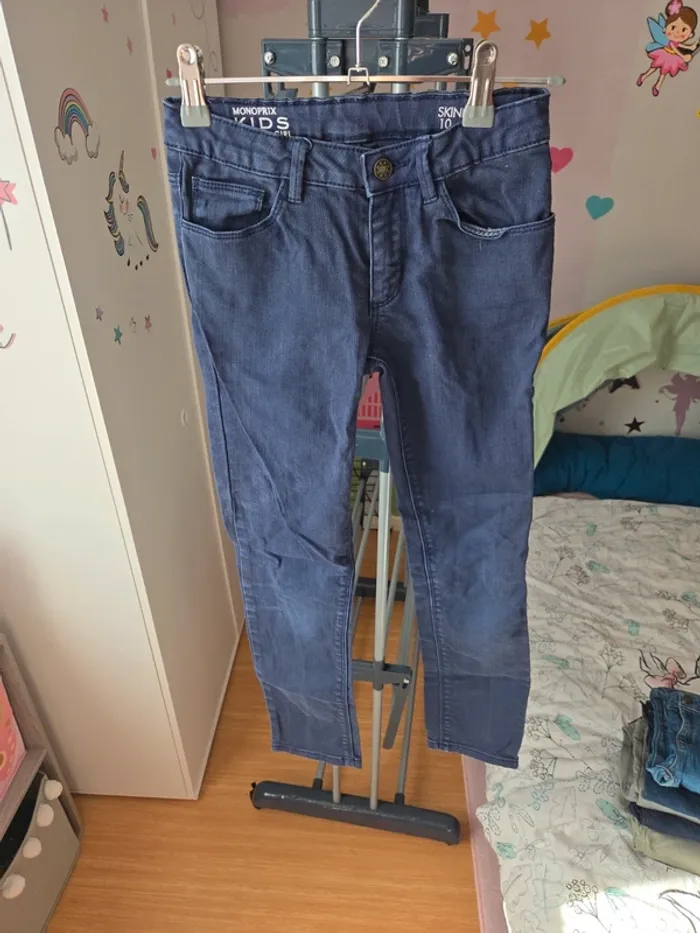 Jean skinny taille 10 ans