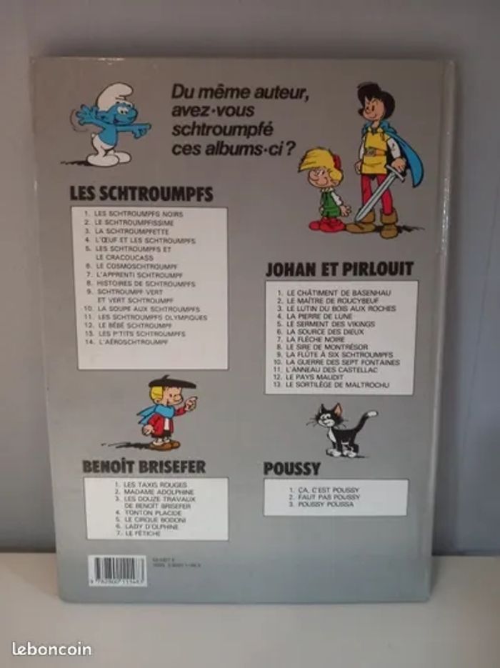 Le bébé Schtroumpf Bd - photo numéro 2