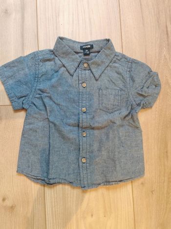 Chemise manches courtes 6 mois