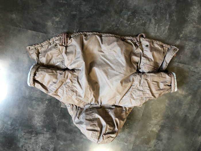 Manteau taupe ouatiné 18 mois Kiabi - photo numéro 9