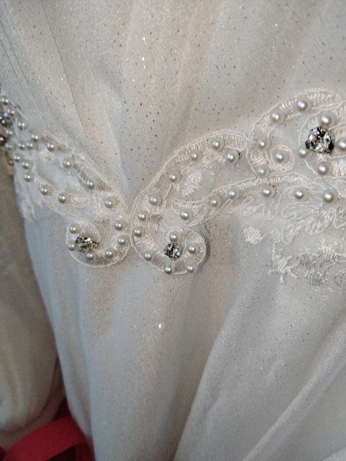 Robe de mariée manches longues - photo numéro 4