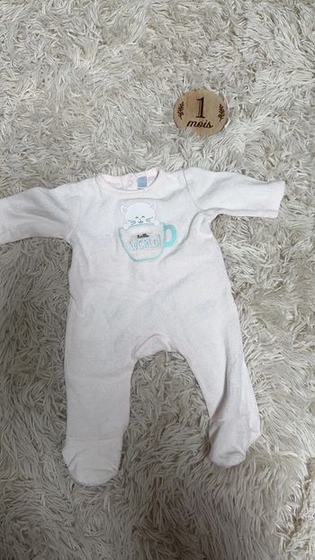Pyjama 1 mois tex