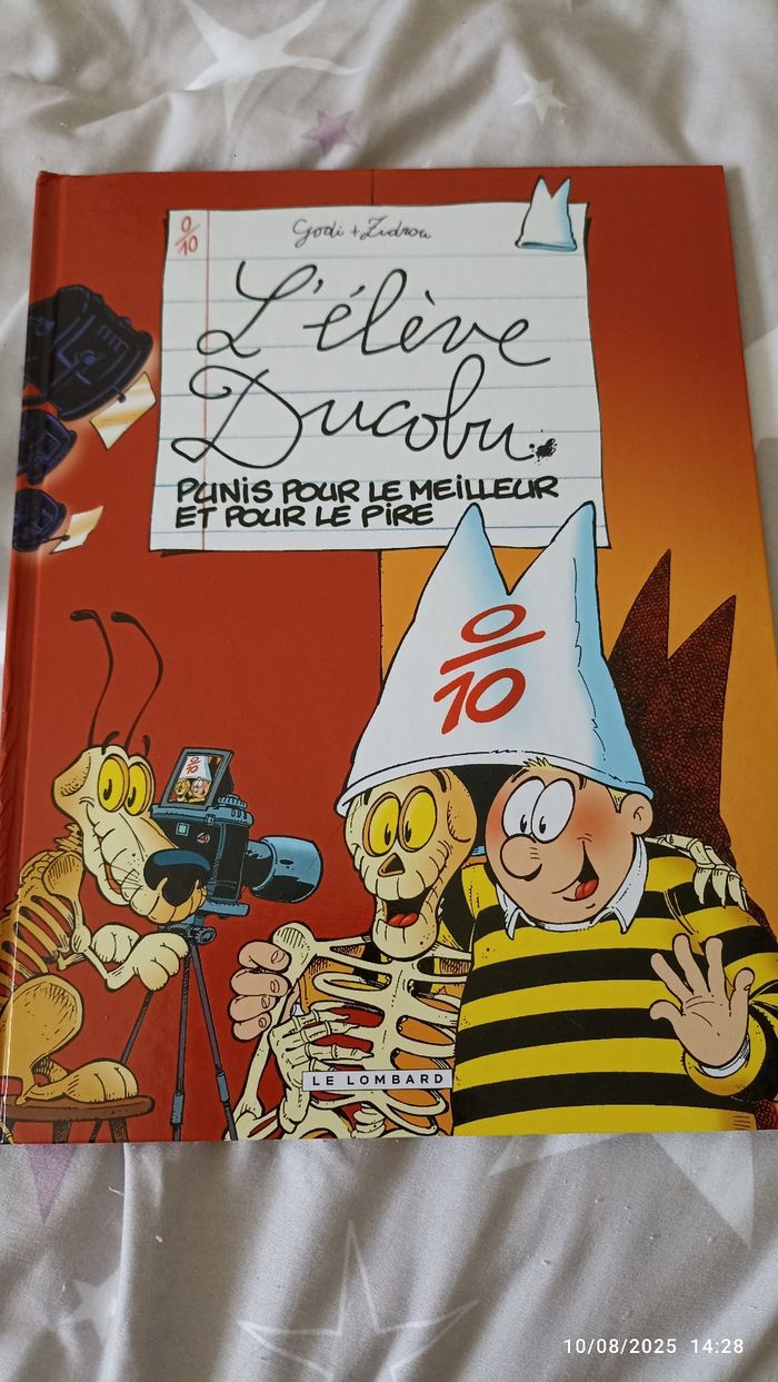 BD l'élève Ducobu "punis pour le meilleur et pour le pire"